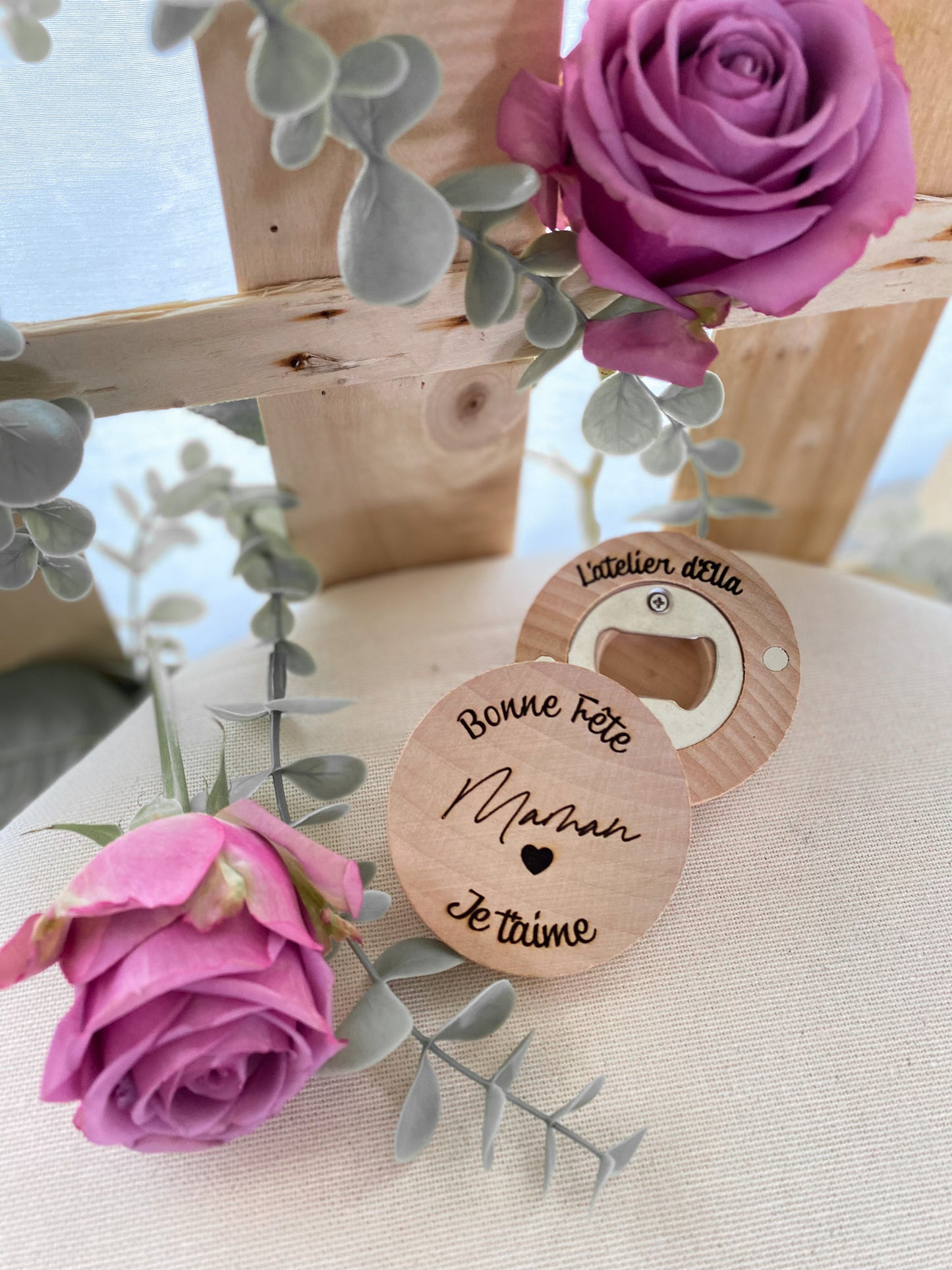 Décapsuleur rond « Maman »